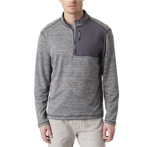 BASS OUTDOOR Mens 2-Tone Sweatshirt, Grey, NWT